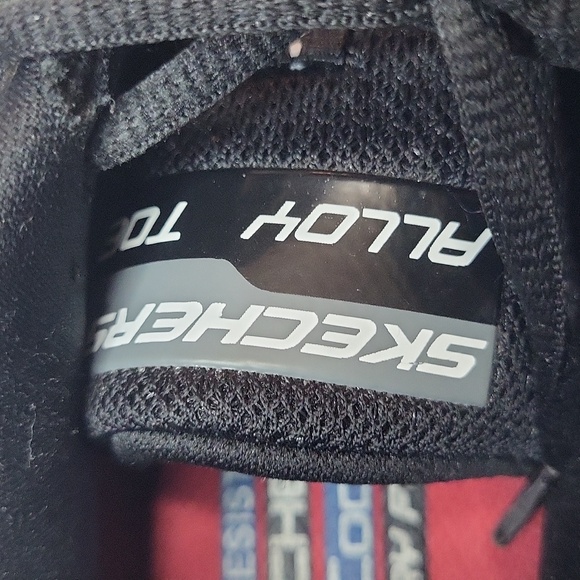 Skechers slip resistant alloy toe memory foam air cooled Synergy Wingo Work Shoe - Picture 13 of 16